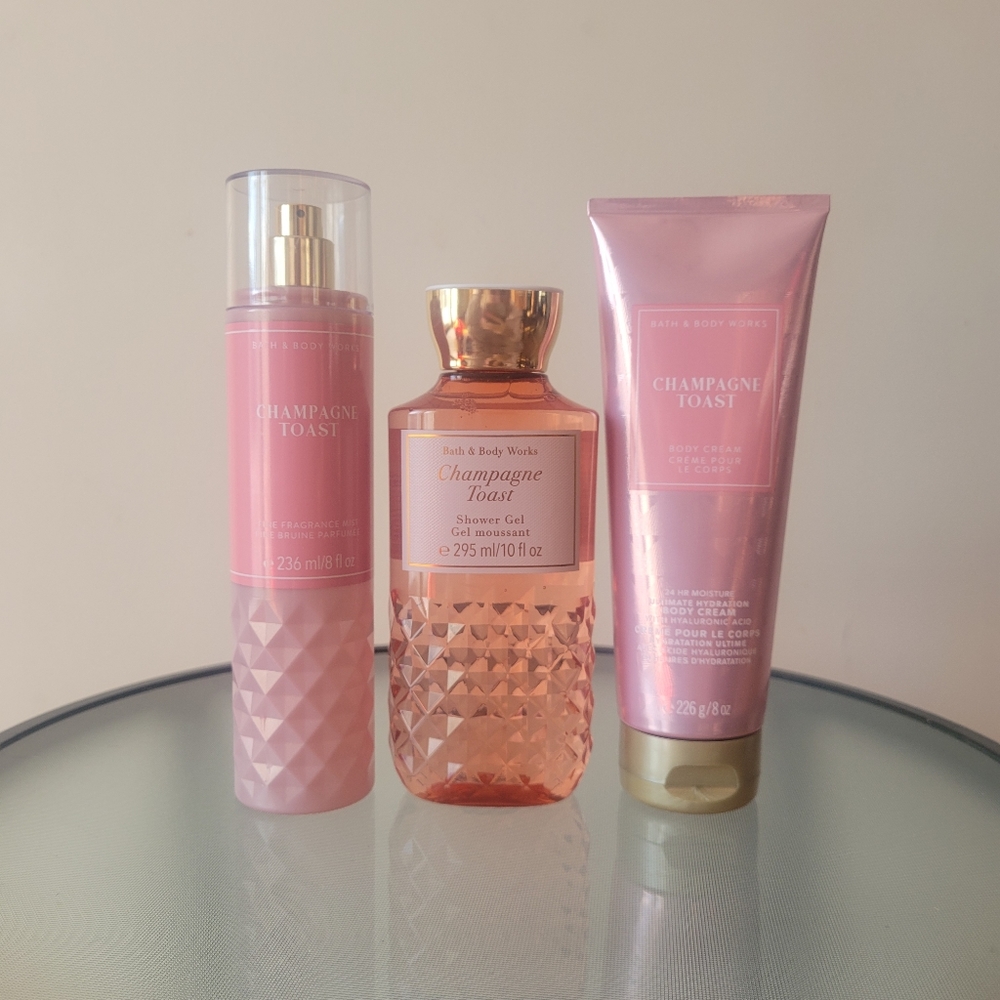 Champagne toast set